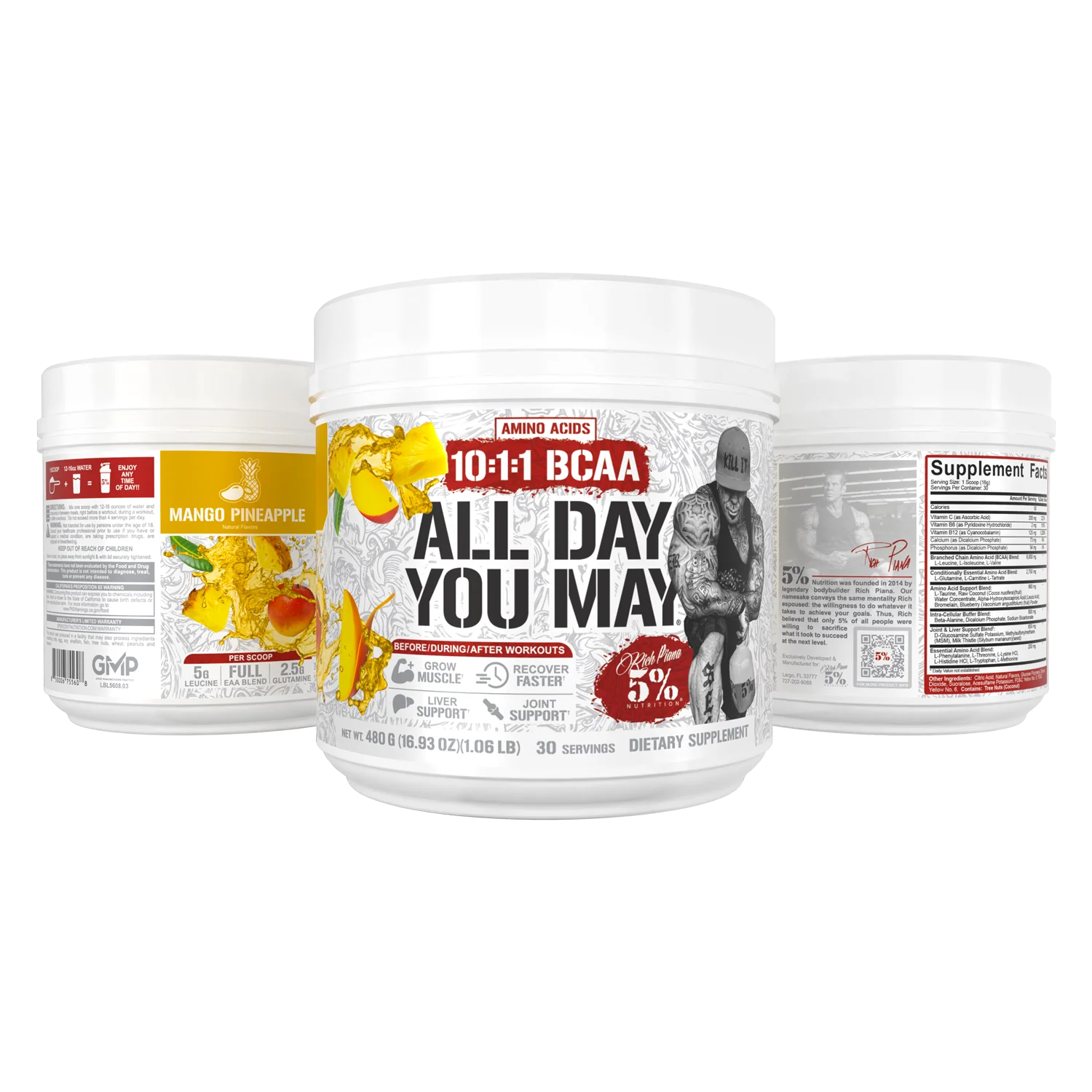 All Day You May 10:1:1 Ratio BCAA Recovery Drink - Image 10