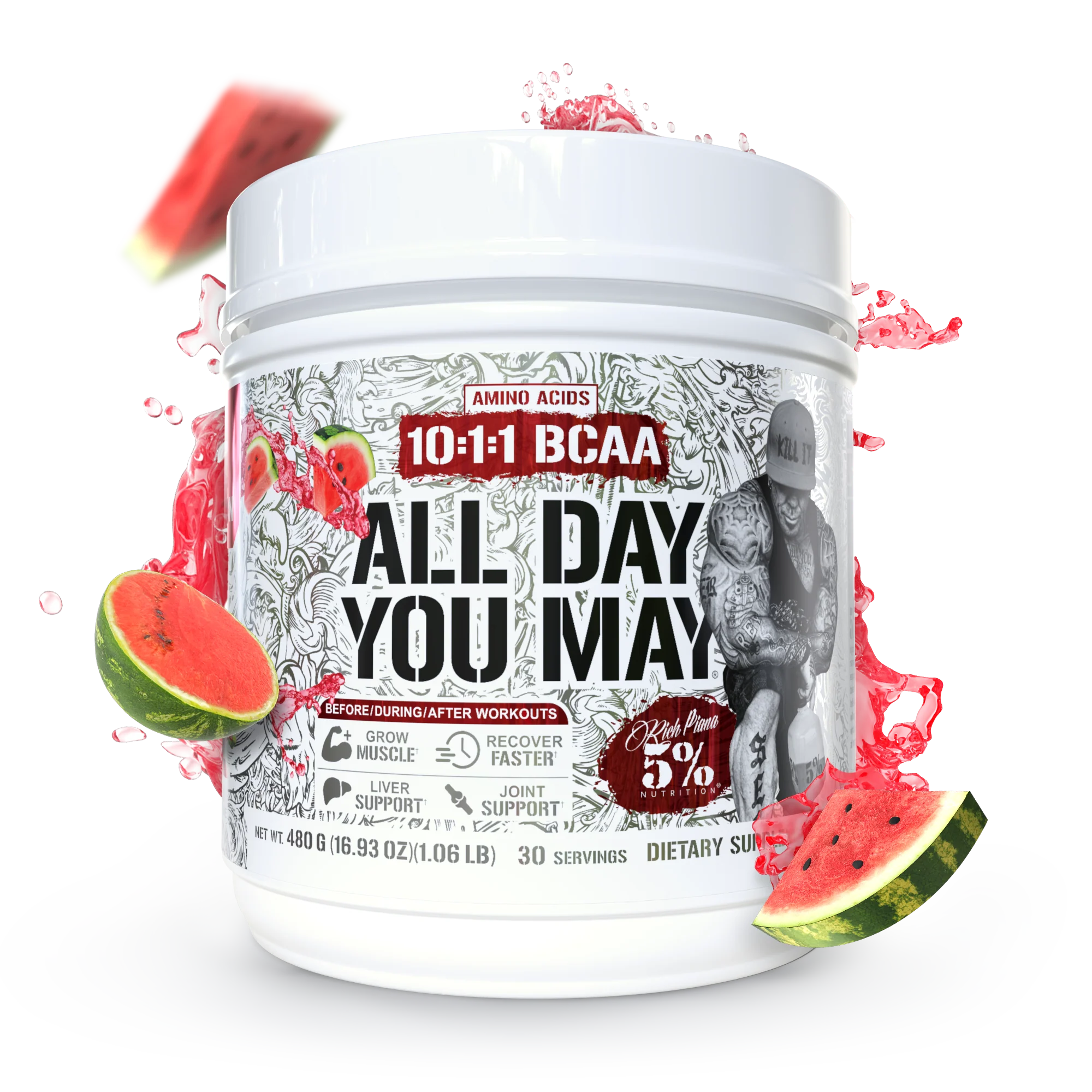 All Day You May 10:1:1 Ratio BCAA Recovery Drink - Image 11