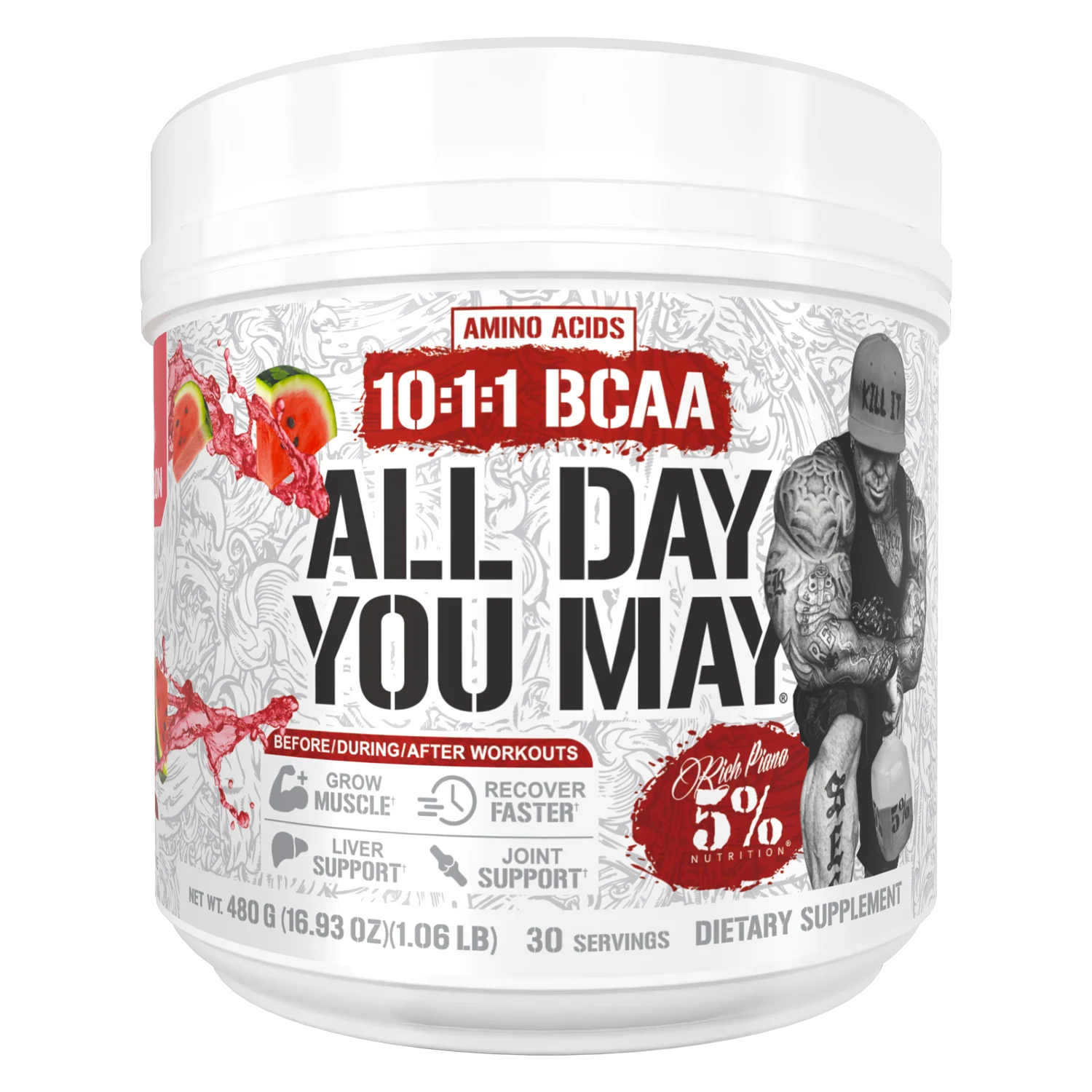 All Day You May 10:1:1 Ratio BCAA Recovery Drink - Image 12