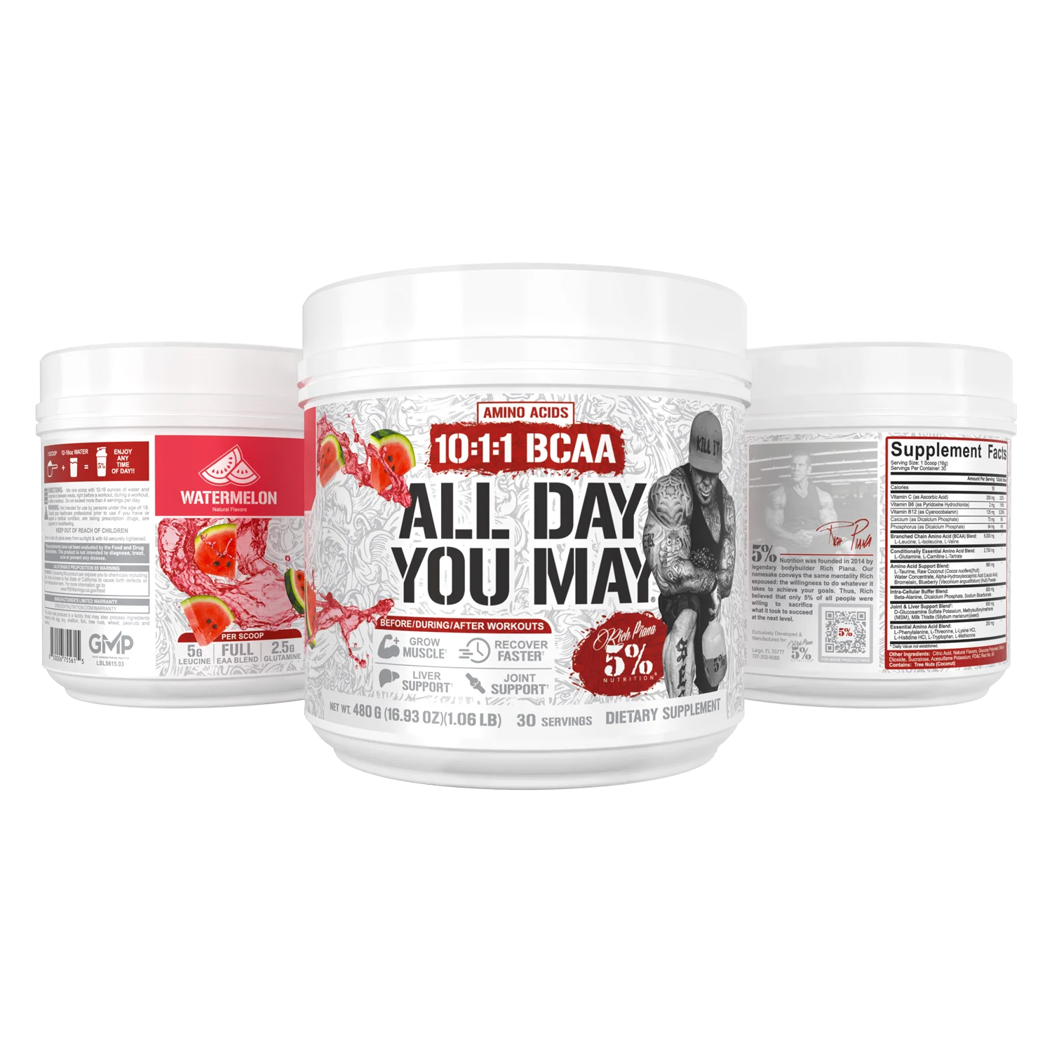 All Day You May 10:1:1 Ratio BCAA Recovery Drink - Image 13