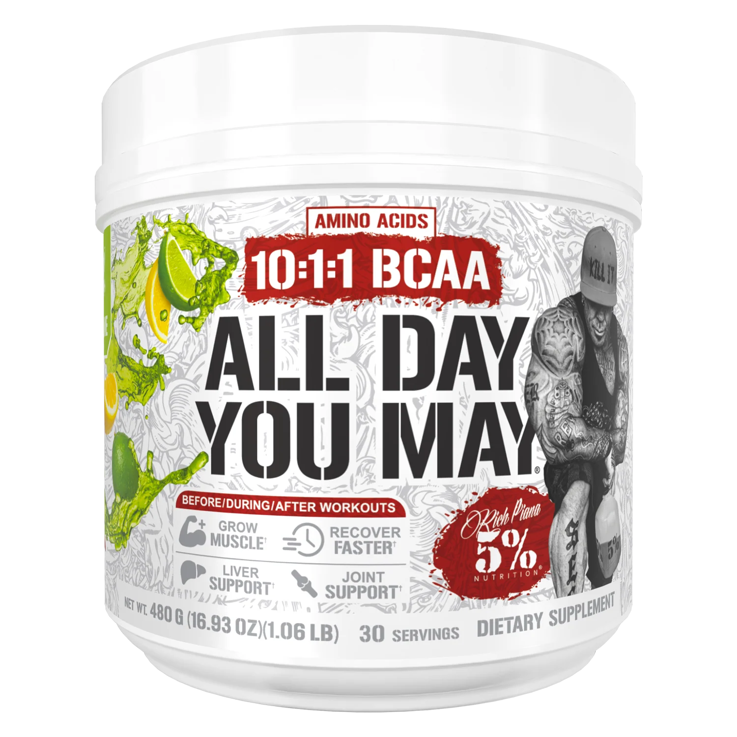 All Day You May 10:1:1 Ratio BCAA Recovery Drink - Image 18