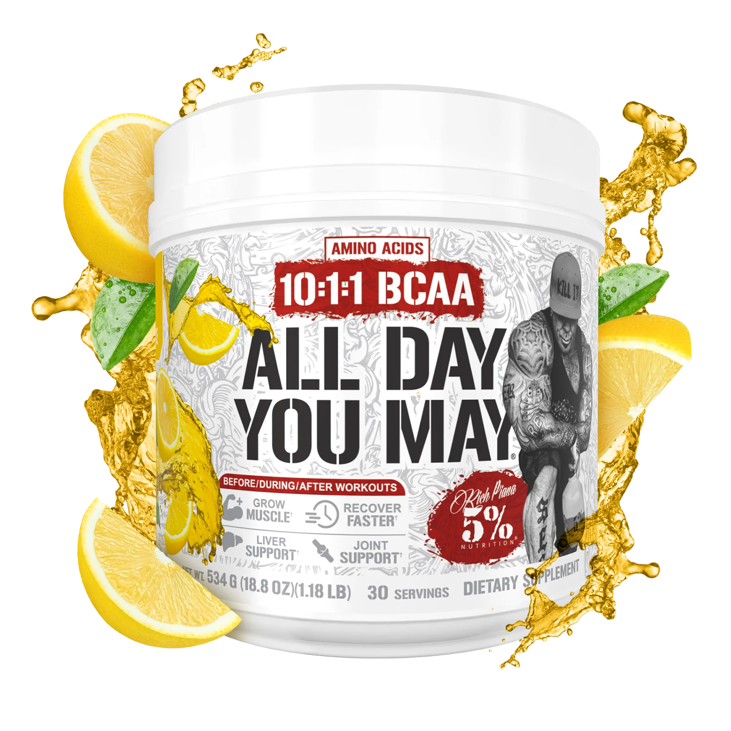 All Day You May 10:1:1 Ratio BCAA Recovery Drink - Image 23