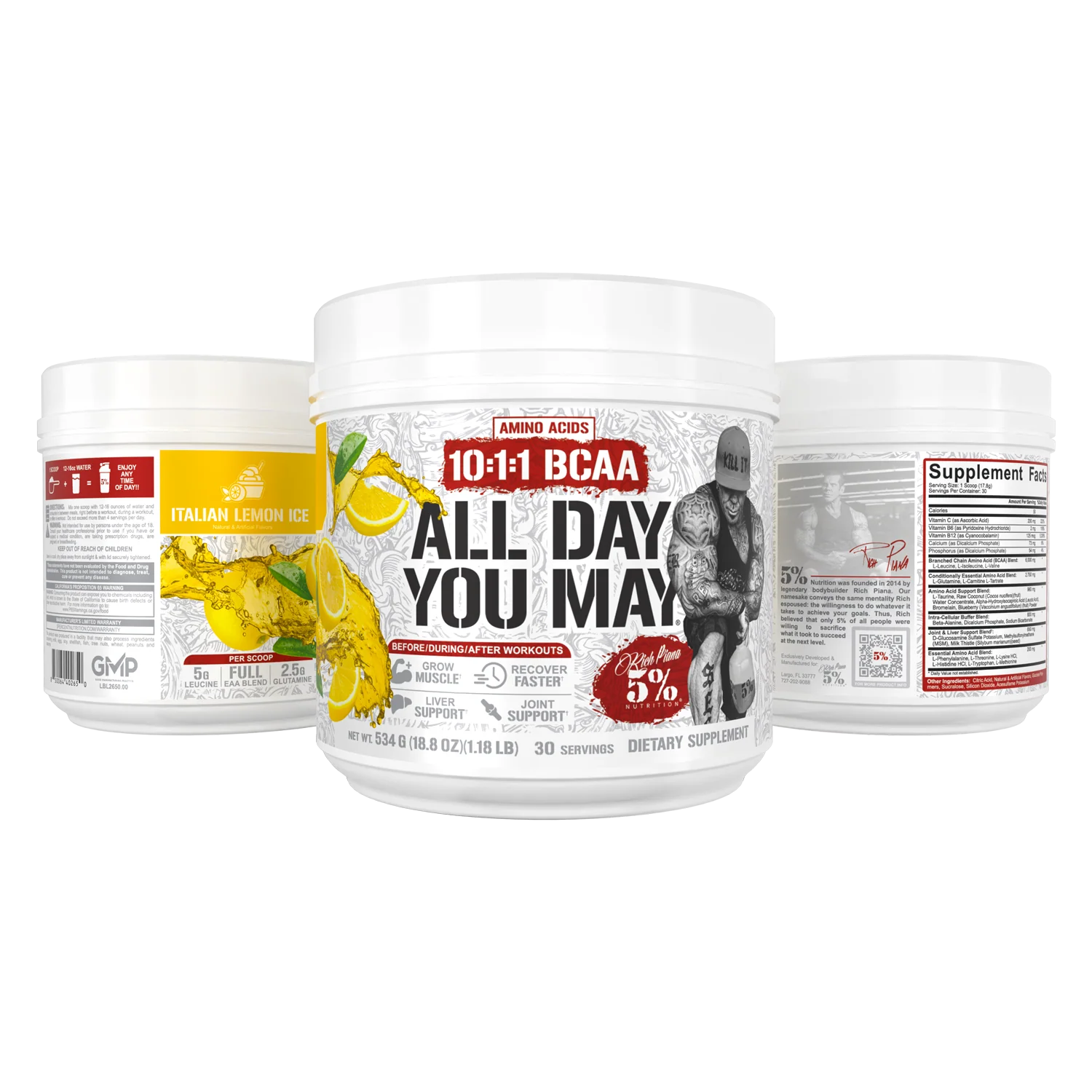 All Day You May 10:1:1 Ratio BCAA Recovery Drink - Image 25