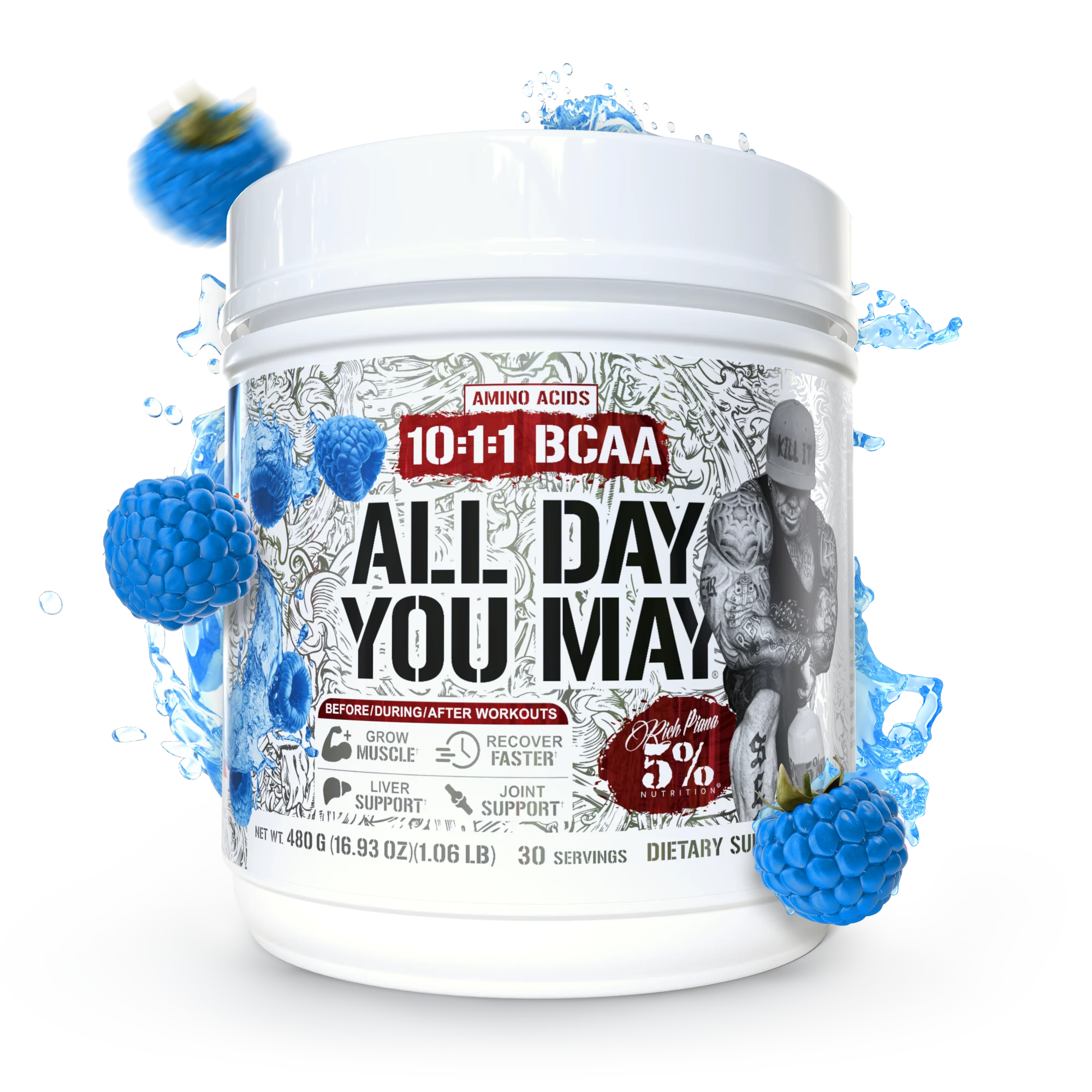 All Day You May 10:1:1 Ratio BCAA Recovery Drink - Image 29