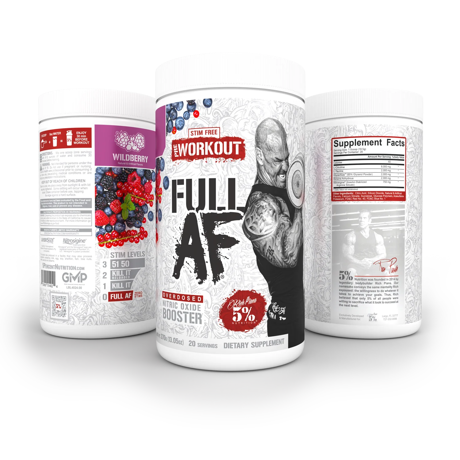 Full AF Non-Stim Pre-Workout - Image 19