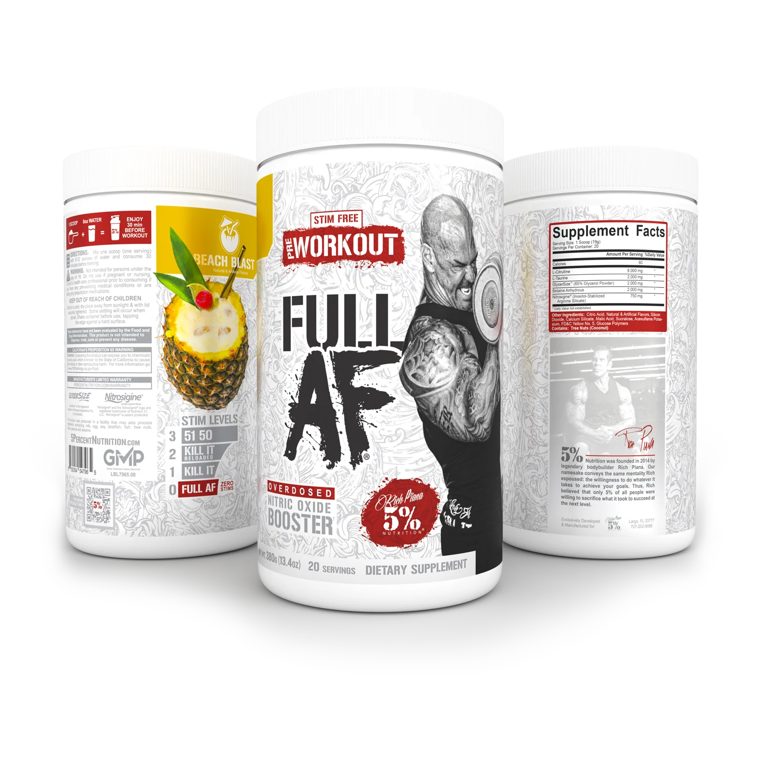 Full AF Non-Stim Pre-Workout - Image 7