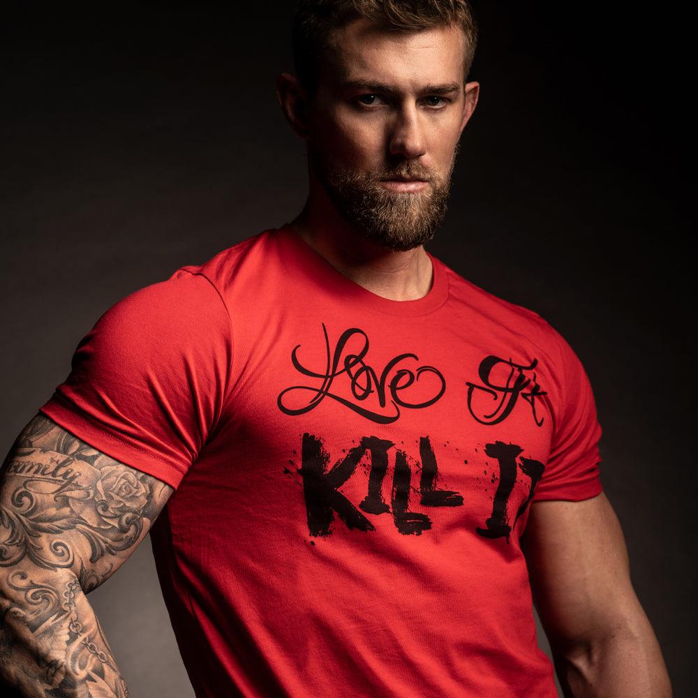 Love It Kill It, Red T-Shirt - Image 3